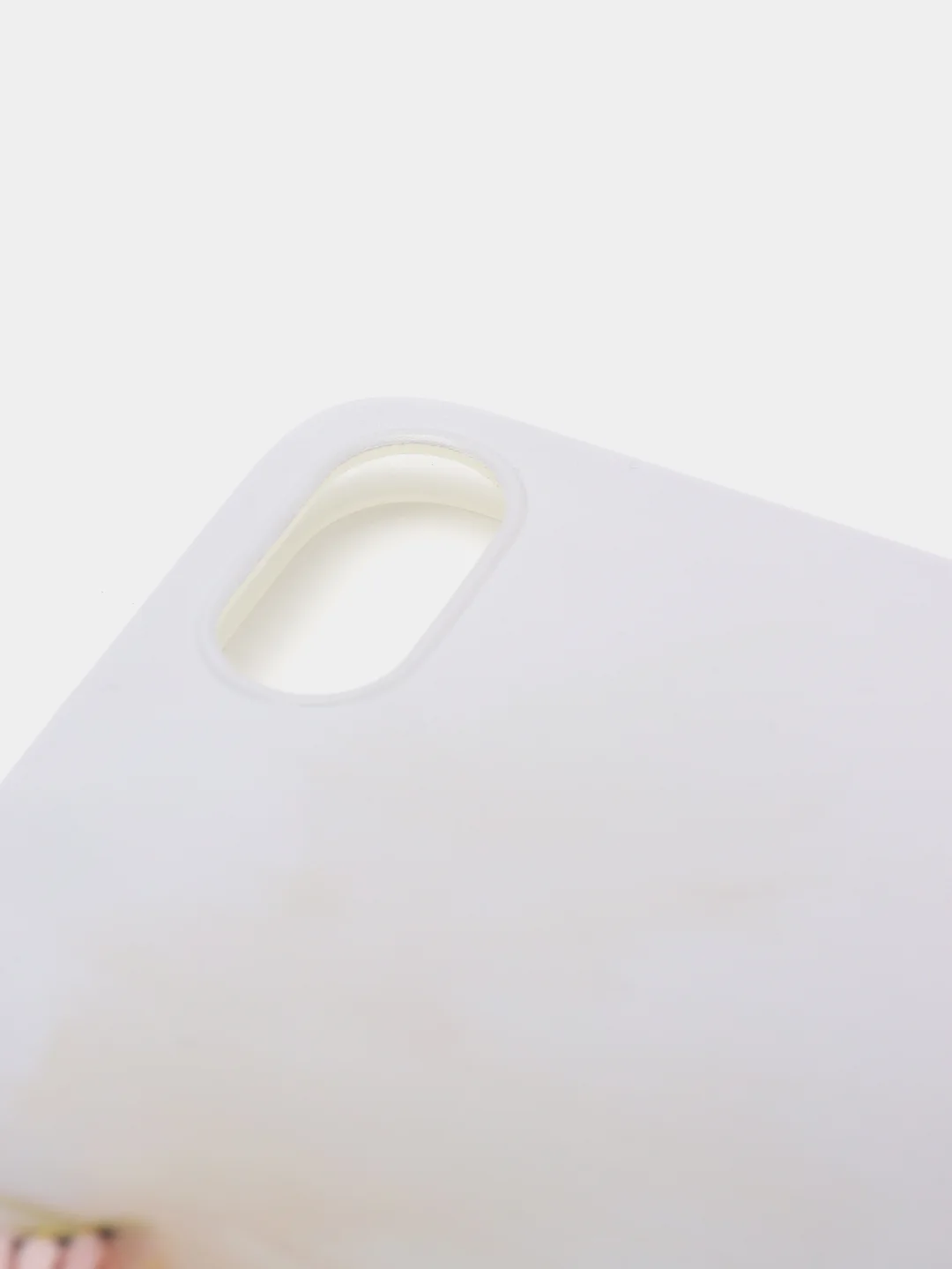 Бирюзовый чехол для iPhone X/XS, XS Max, XR "Девушки и принты"