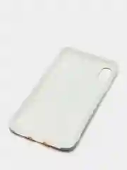 Бирюзовый чехол для iPhone X/XS, XS Max, XR "Девушки и принты"