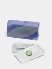 Зеленый цветные контактные линзы, без диоптрий, 2 штуки