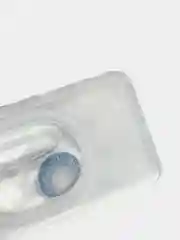 Синий цветные контактные линзы, без диоптрий, 2 штуки