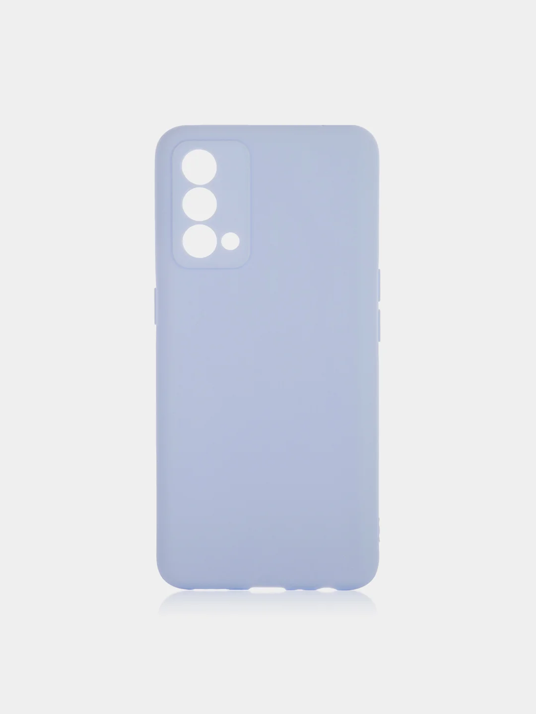 Ледяной силиконовый чехол BROSCORP для Realme GT Master Edition матовый тонкий бортик вокруг камер