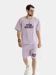 Сиреневый шорты мужские