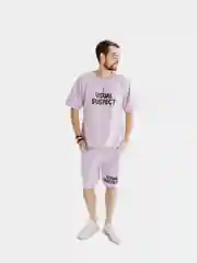 Сиреневый шорты мужские