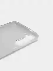 Серебряный силиконовый чехол для Samsung Galaxy S21 Plus, однотонный, блестящий