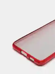 Красный силиконовый чехол для Samsung Galaxy S21 Plus, однотонный, блестящий