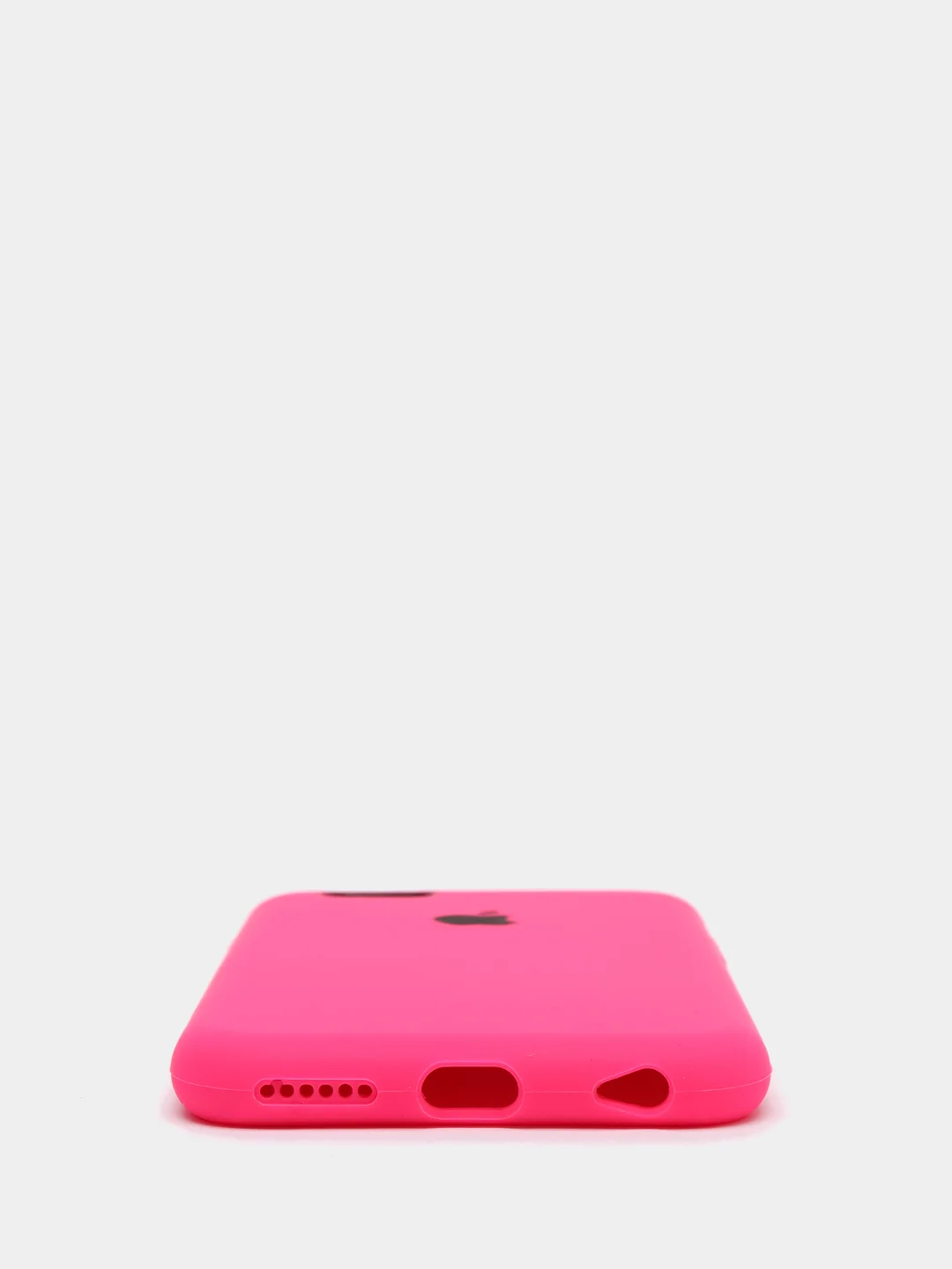 Фуксия силиконовый чехол iPhone 6 / iPhone 6S, Silicone Case, с закрытым низом