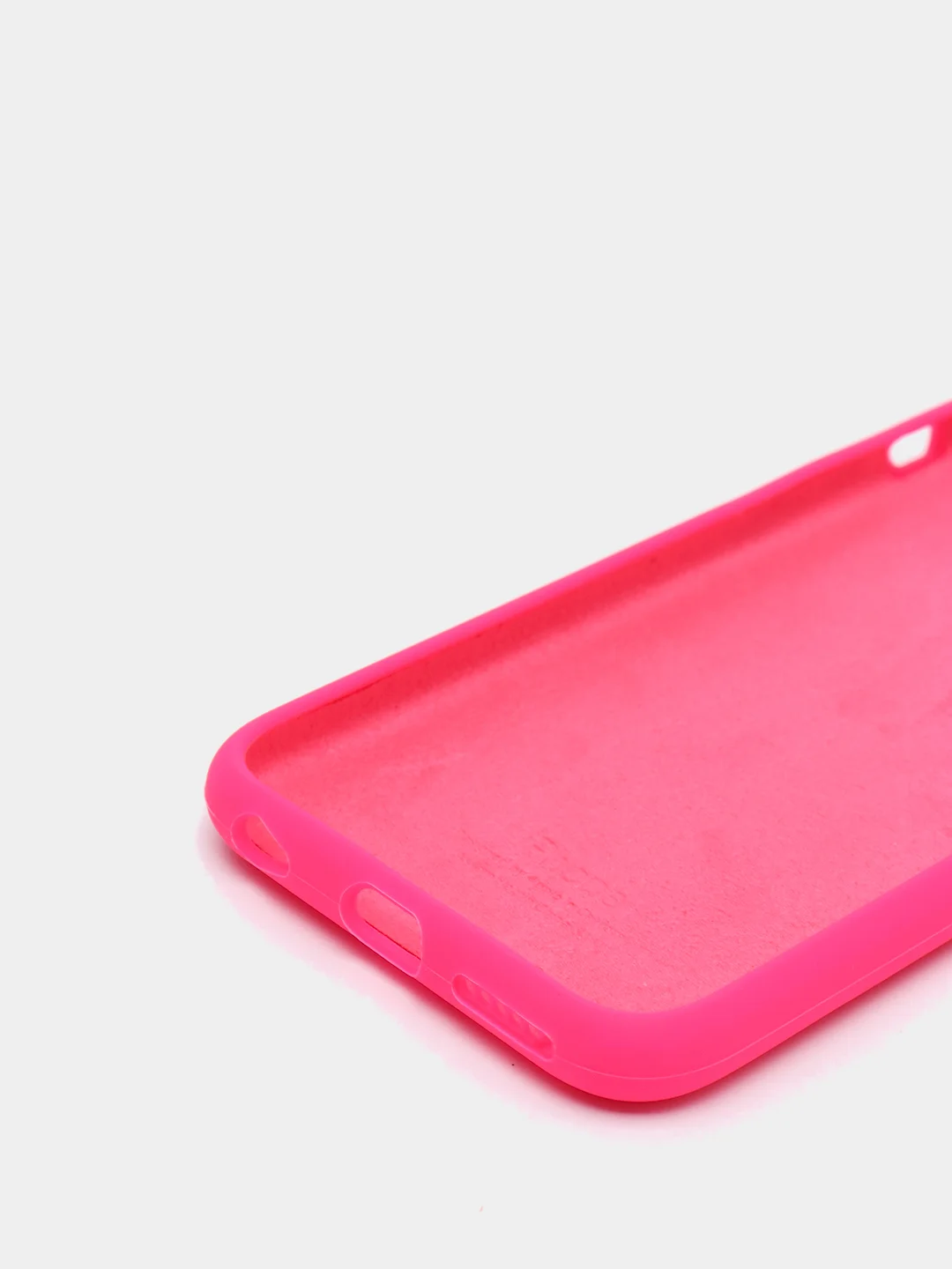 Фуксия силиконовый чехол iPhone 6 / iPhone 6S, Silicone Case, с закрытым низом