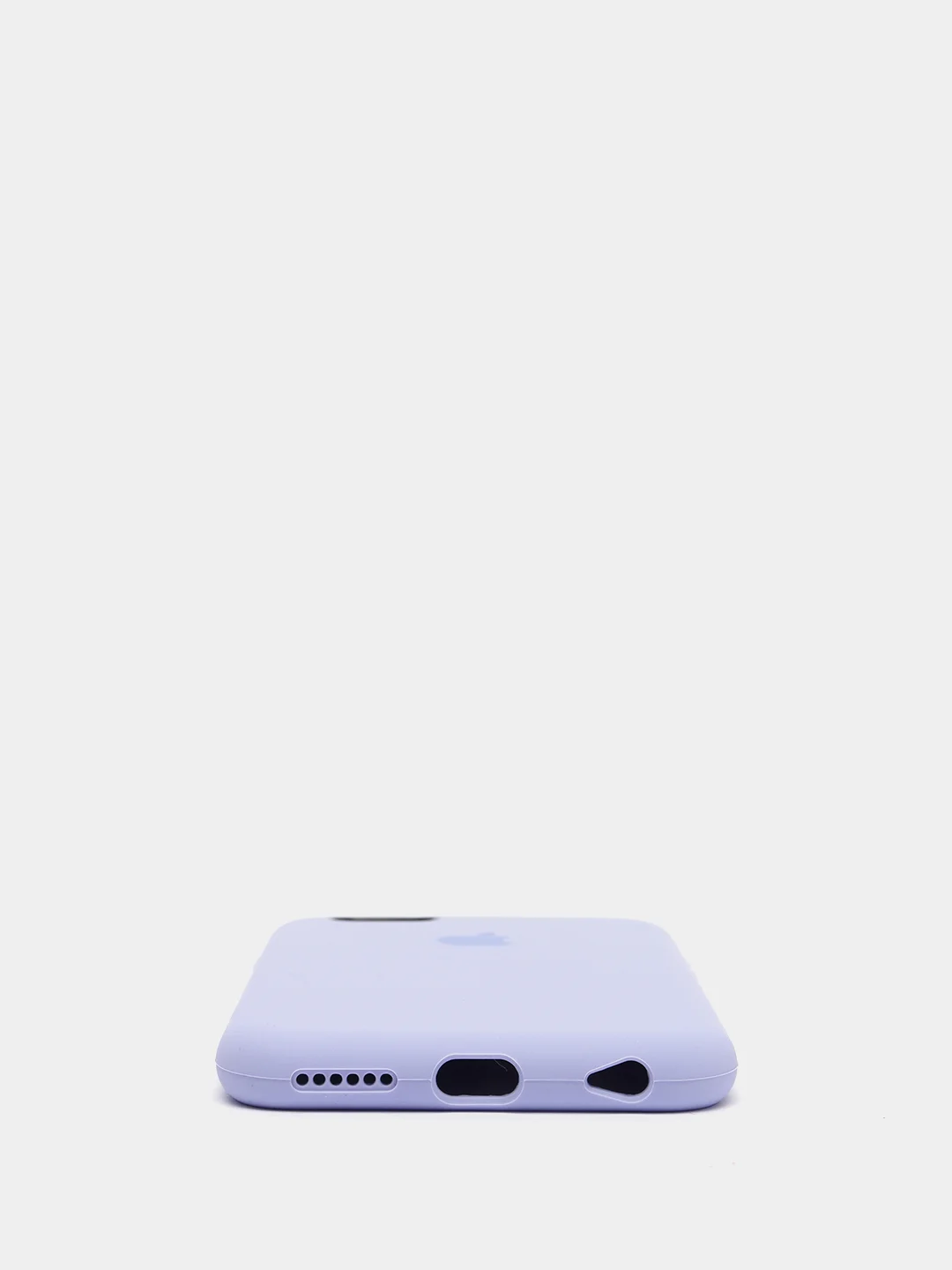 Лавандовый силиконовый чехол iPhone 6 / iPhone 6S, Silicone Case, с закрытым низом
