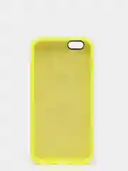 Лимонный силиконовый чехол iPhone 6 / iPhone 6S, Silicone Case, с закрытым низом