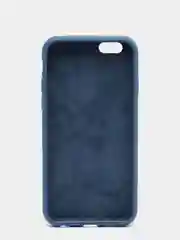Темно-синий силиконовый чехол iPhone 6 / iPhone 6S, Silicone Case, с закрытым низом