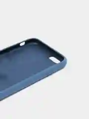 Темно-синий силиконовый чехол iPhone 6 / iPhone 6S, Silicone Case, с закрытым низом