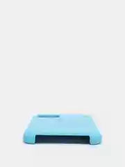Голубой силиконовый чехол iPhone 11 Pro, Silicone Case, с открытым низом