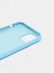 Голубой силиконовый чехол iPhone 11 Pro, Silicone Case, с открытым низом