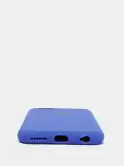 Синий силиконовый чехол iPhone 6 / iPhone 6S, Silicone Case, с закрытым низом