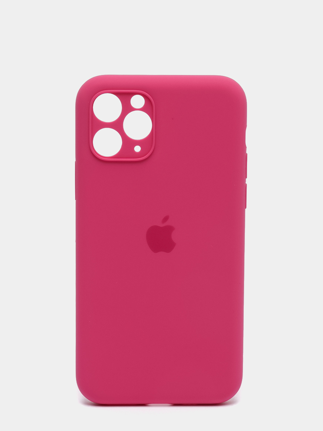 Силиконовый чехол iPhone 11 Pro, Silicone Case, с закрытым низом и защитой  камеры купить по цене 330 ₽ в интернет-магазине Магнит Маркет