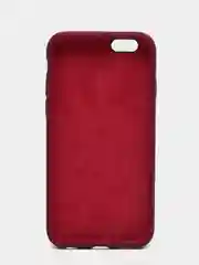 Тёмно-бордовый силиконовый чехол iPhone 6 / iPhone 6S, Silicone Case, с закрытым низом