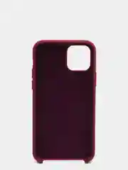 Тёмно-бордовый силиконовый чехол iPhone 11 Pro, Silicone Case, с открытым низом