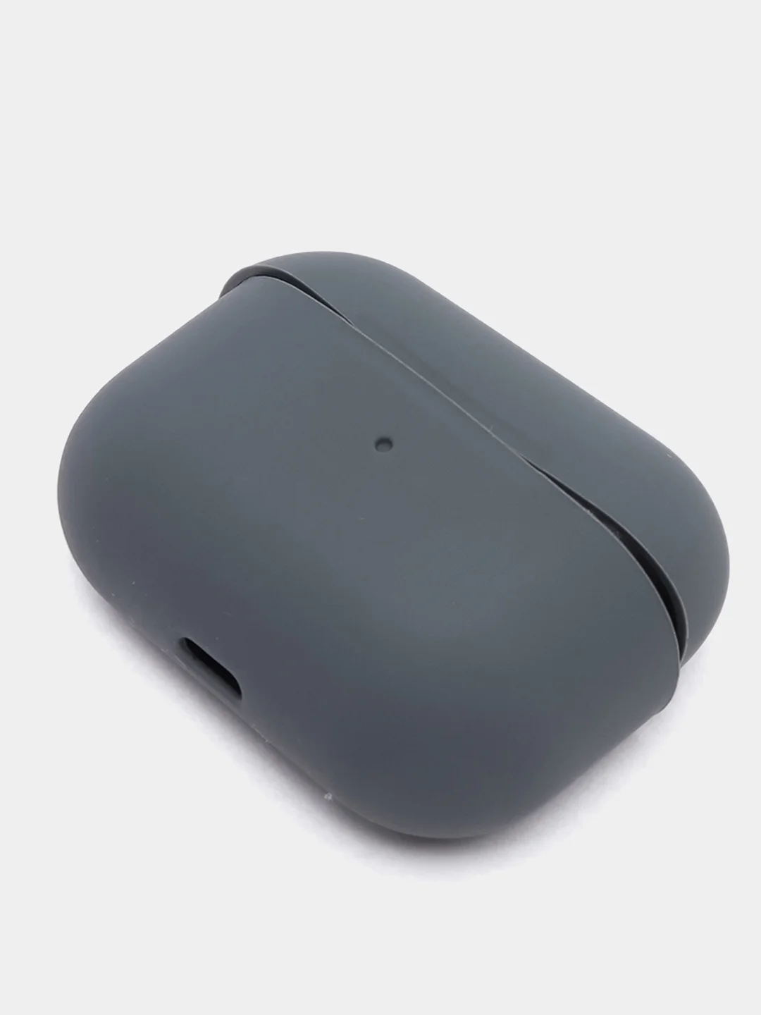 Серый чехол для наушников AirPods Pro, однотонный