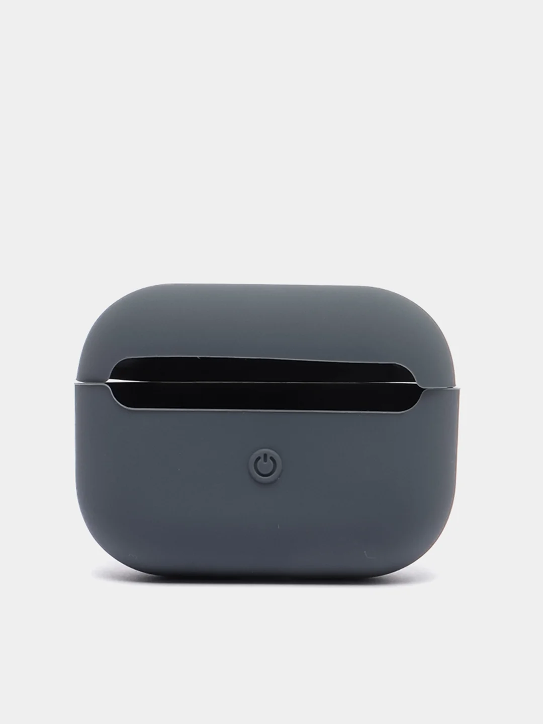 Серый чехол для наушников AirPods Pro, однотонный