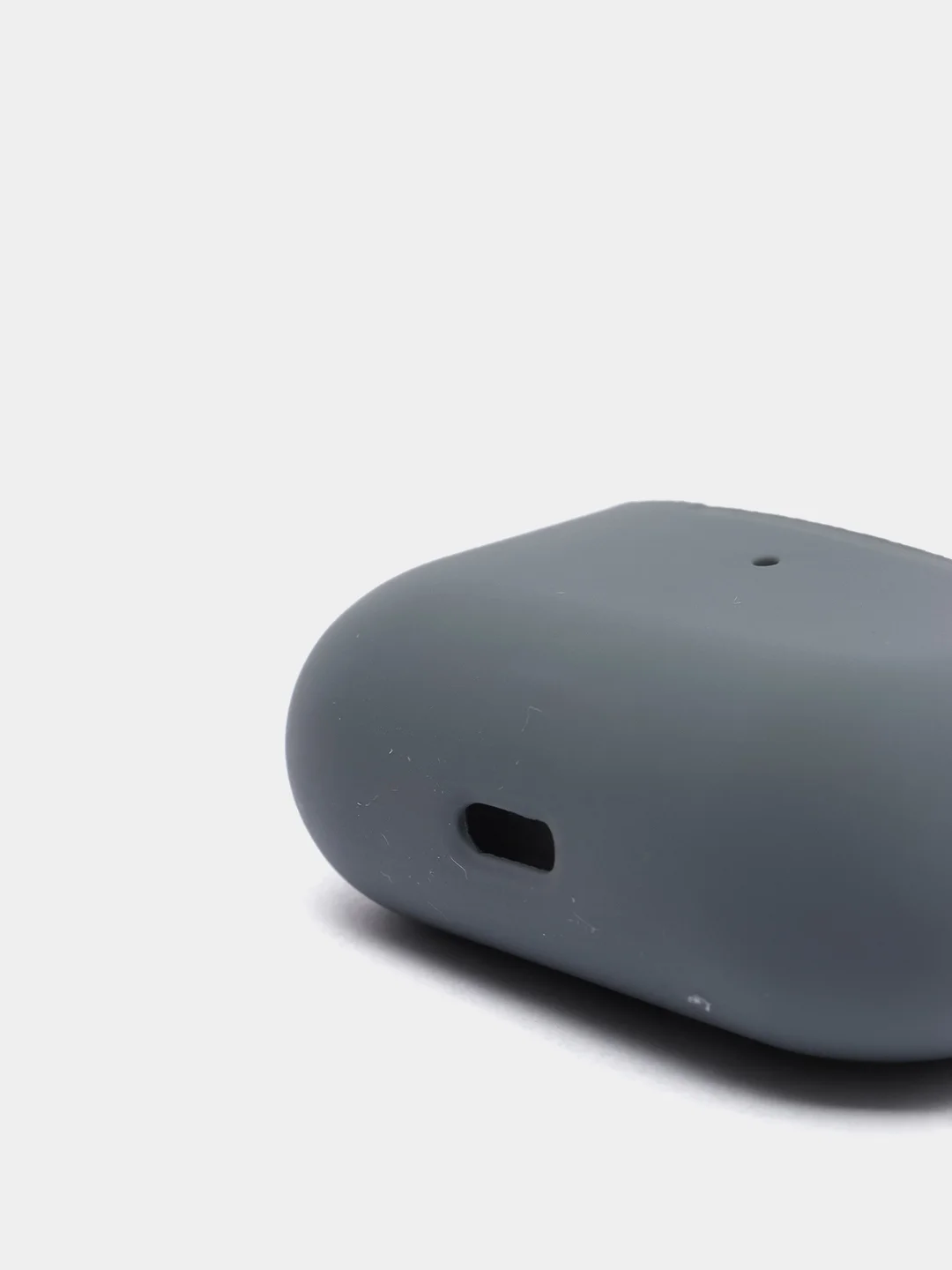 Серый чехол для наушников AirPods Pro, однотонный