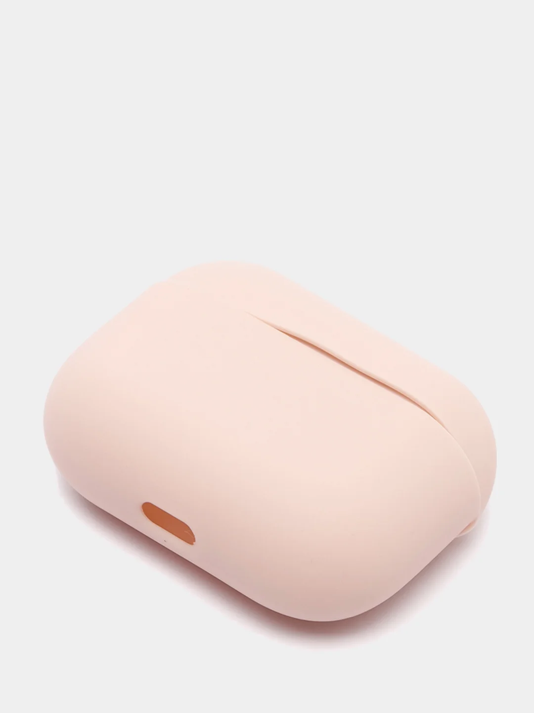Пудровый чехол для наушников AirPods Pro, однотонный