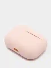 Пудровый чехол для наушников AirPods Pro, однотонный
