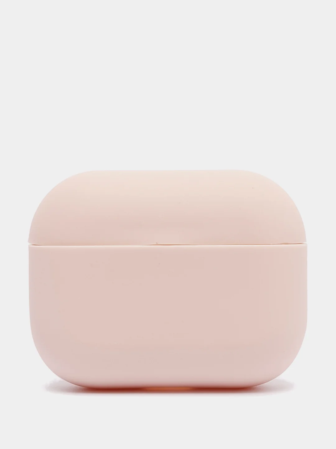 Пудровый чехол для наушников AirPods Pro, однотонный