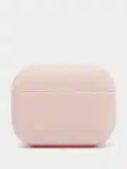 Пудровый чехол для наушников AirPods Pro, однотонный