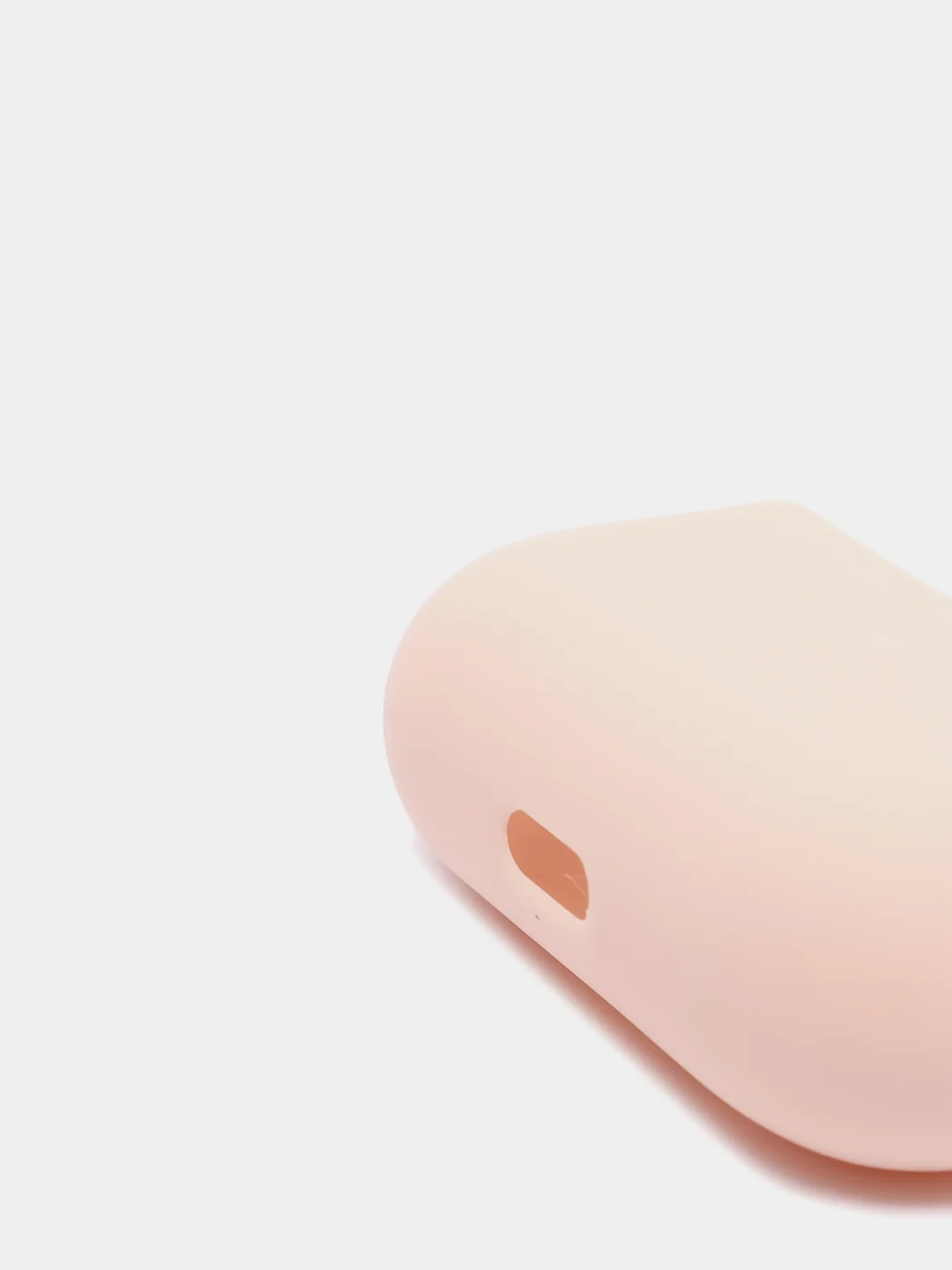 Пудровый чехол для наушников AirPods Pro, однотонный