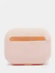 Пудровый чехол для наушников AirPods Pro, однотонный