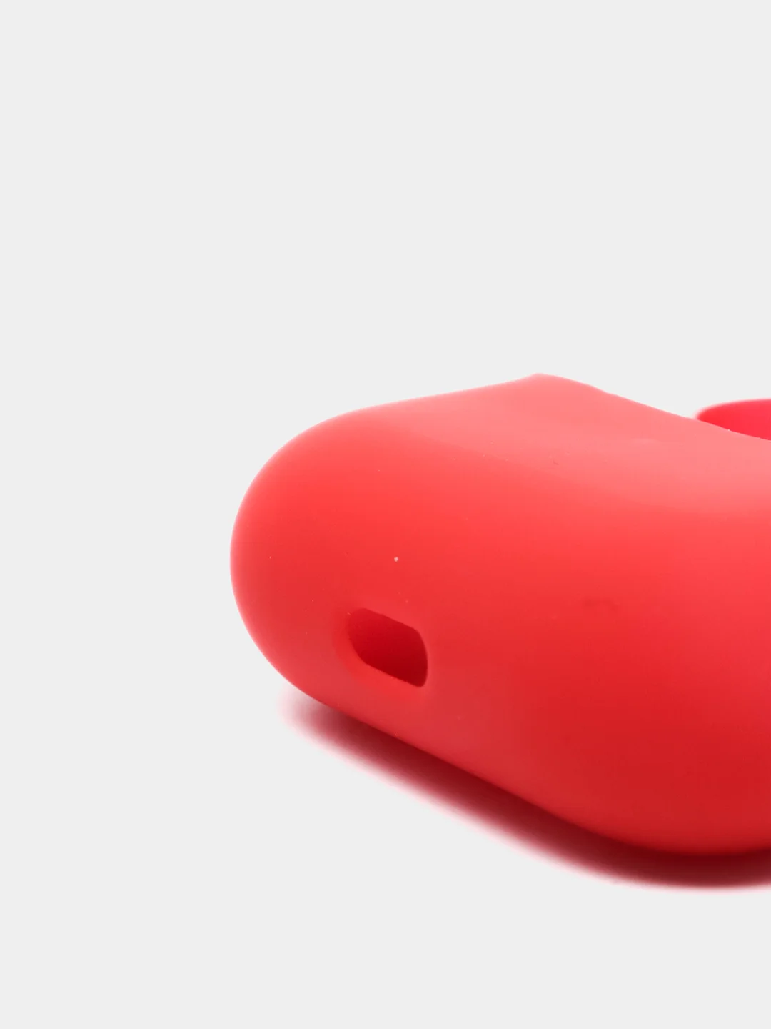 Красный чехол для наушников AirPods Pro, однотонный
