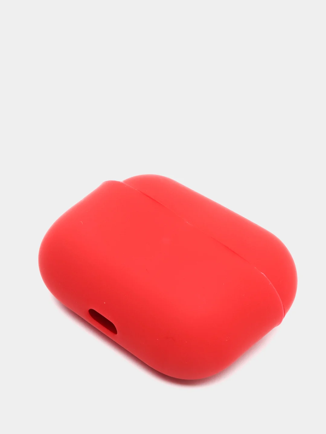 Красный чехол для наушников AirPods Pro, однотонный