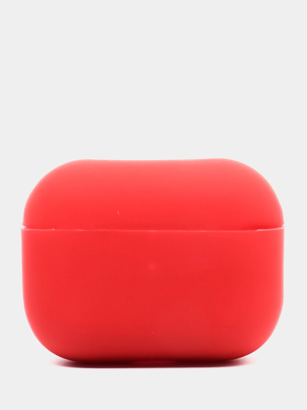Красный чехол для наушников AirPods Pro, однотонный