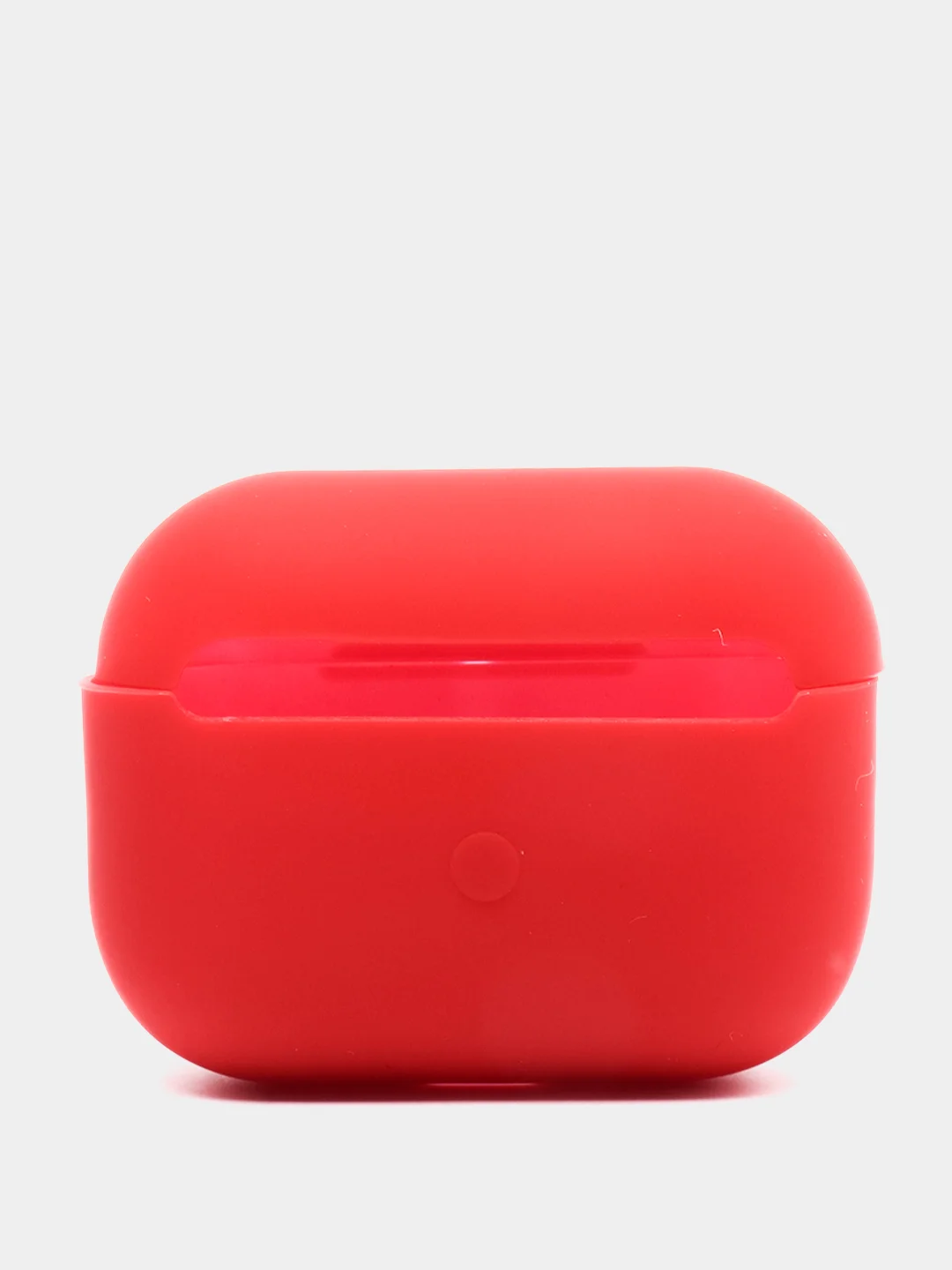 Красный чехол для наушников AirPods Pro, однотонный