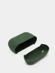 Зеленый чехол для наушников AirPods Pro, однотонный