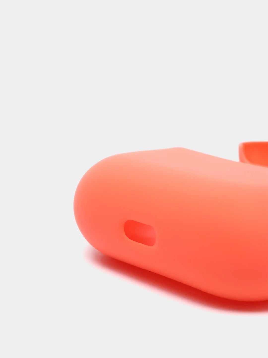 Оранжевый чехол для наушников AirPods Pro, однотонный