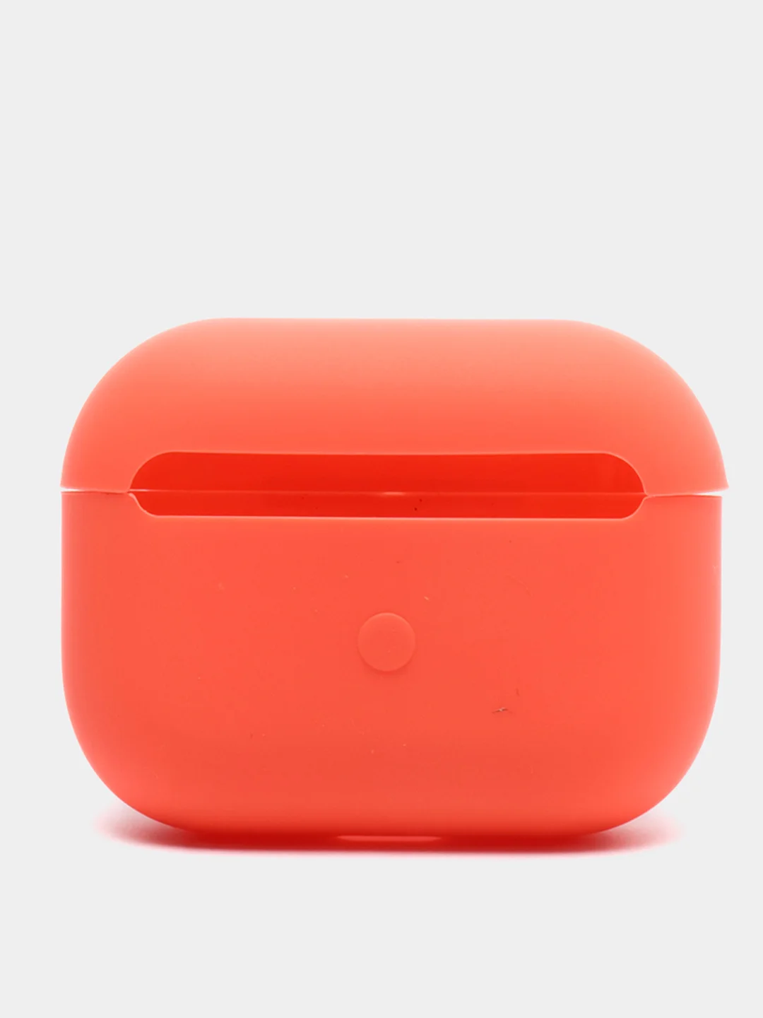 Оранжевый чехол для наушников AirPods Pro, однотонный
