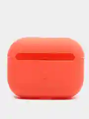 Оранжевый чехол для наушников AirPods Pro, однотонный