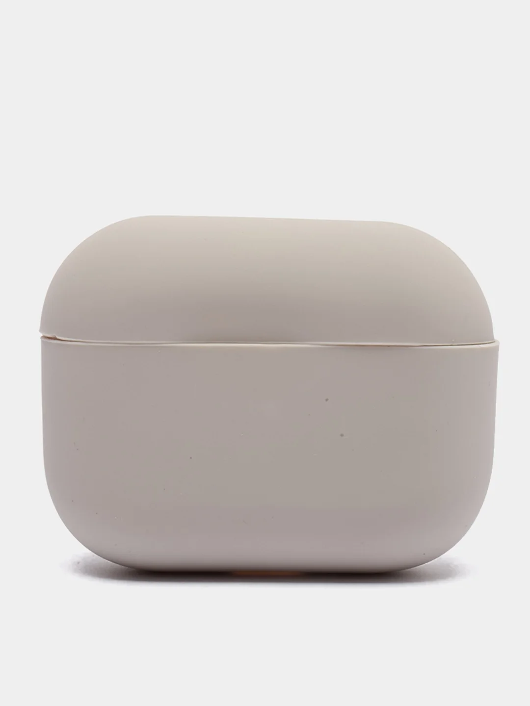 Бежевый чехол для наушников AirPods Pro, однотонный