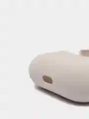 Бежевый чехол для наушников AirPods Pro, однотонный
