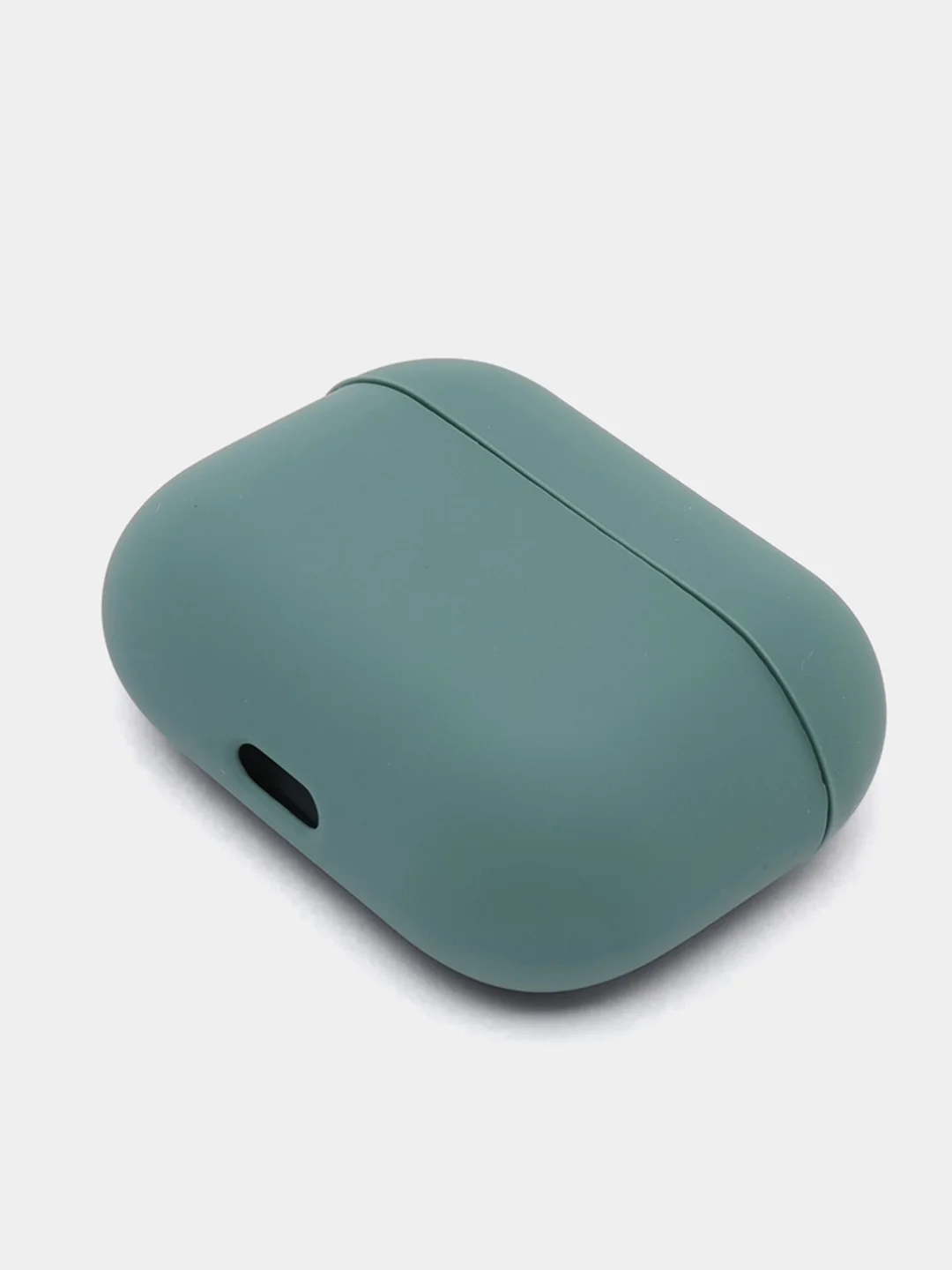 Зелёный хаки чехол для наушников AirPods Pro, однотонный