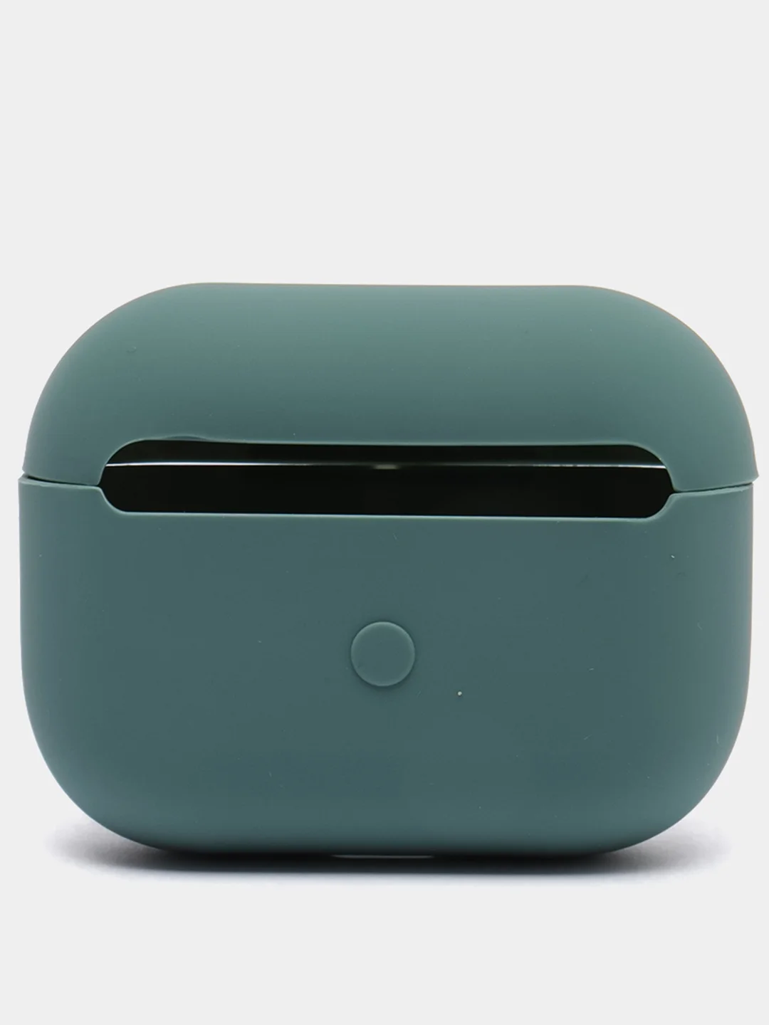 Зелёный хаки чехол для наушников AirPods Pro, однотонный