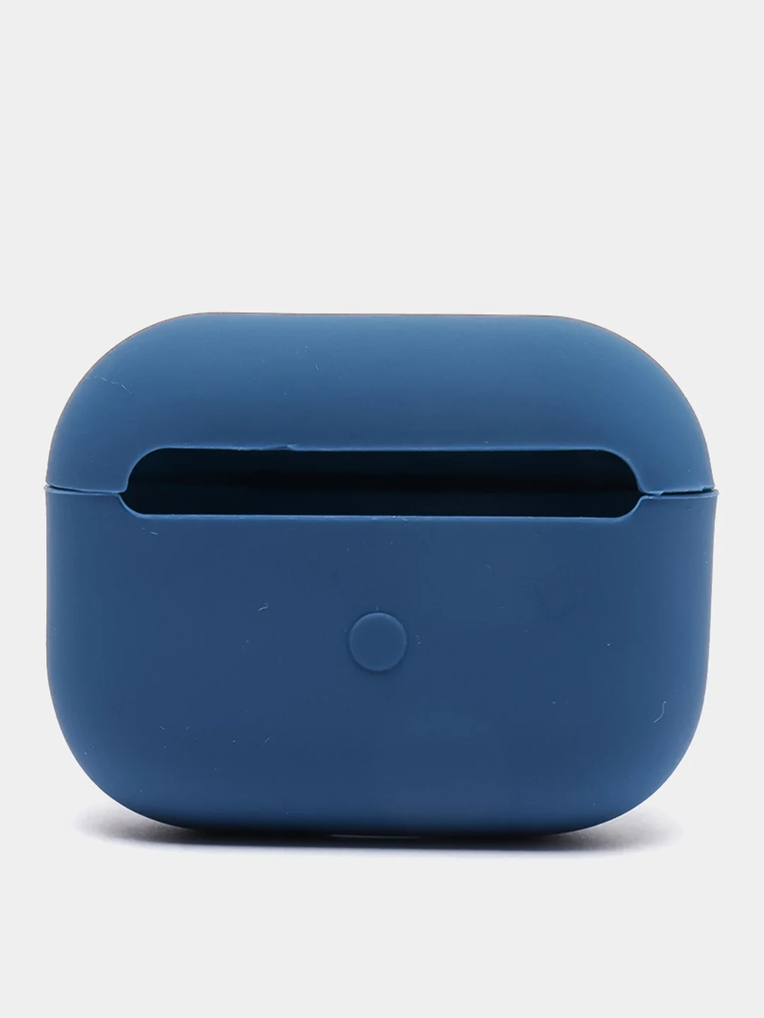 Темно-синий чехол для наушников AirPods Pro, однотонный