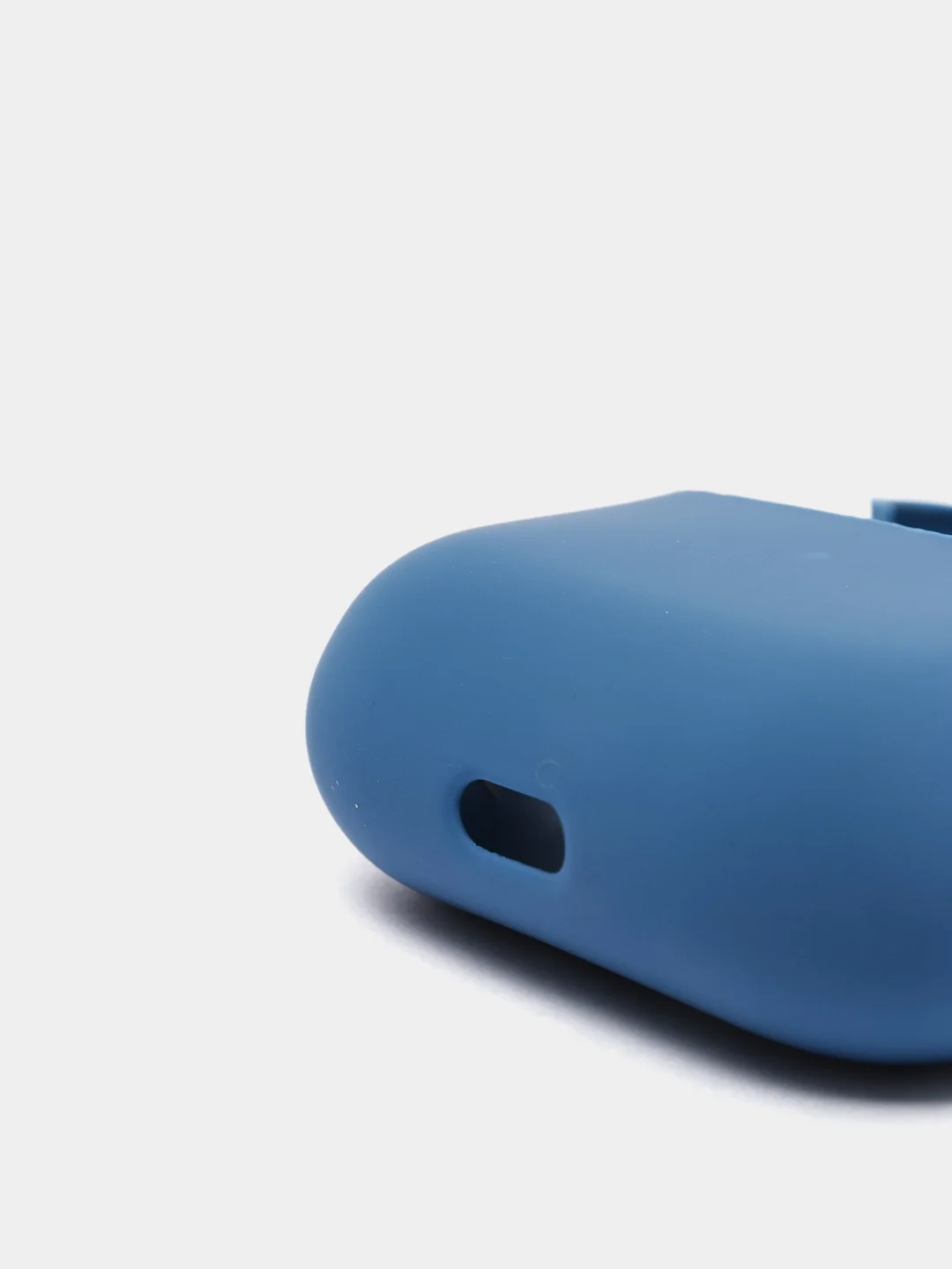 Темно-синий чехол для наушников AirPods Pro, однотонный