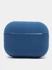 Темно-синий чехол для наушников AirPods Pro, однотонный
