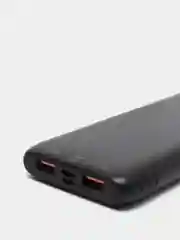 Черный повербанк 10000 mAh, 2 USB, Hoco J81 Power Bank