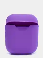 Фиолетовый силиконовый чехол для Apple AirPods 1 и AirPods 2