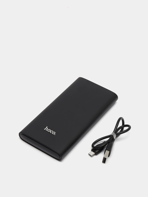 Повербанк Hoco J83, 10000 mAh, 1 USB, Power Bank, черный, быстрая зарядка