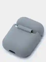 Угольный силиконовый чехол для Apple AirPods 1 и AirPods 2