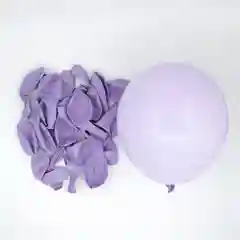 Сиреневый воздушный шар "Макарун"